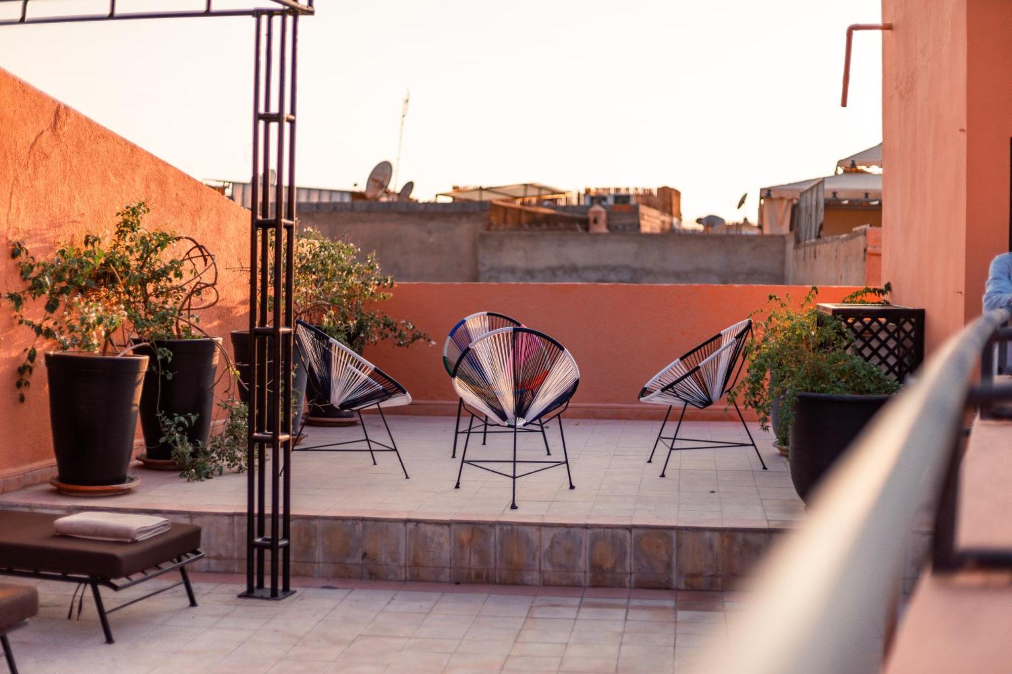 Riad L'Ecole Marrakesch Exterior foto