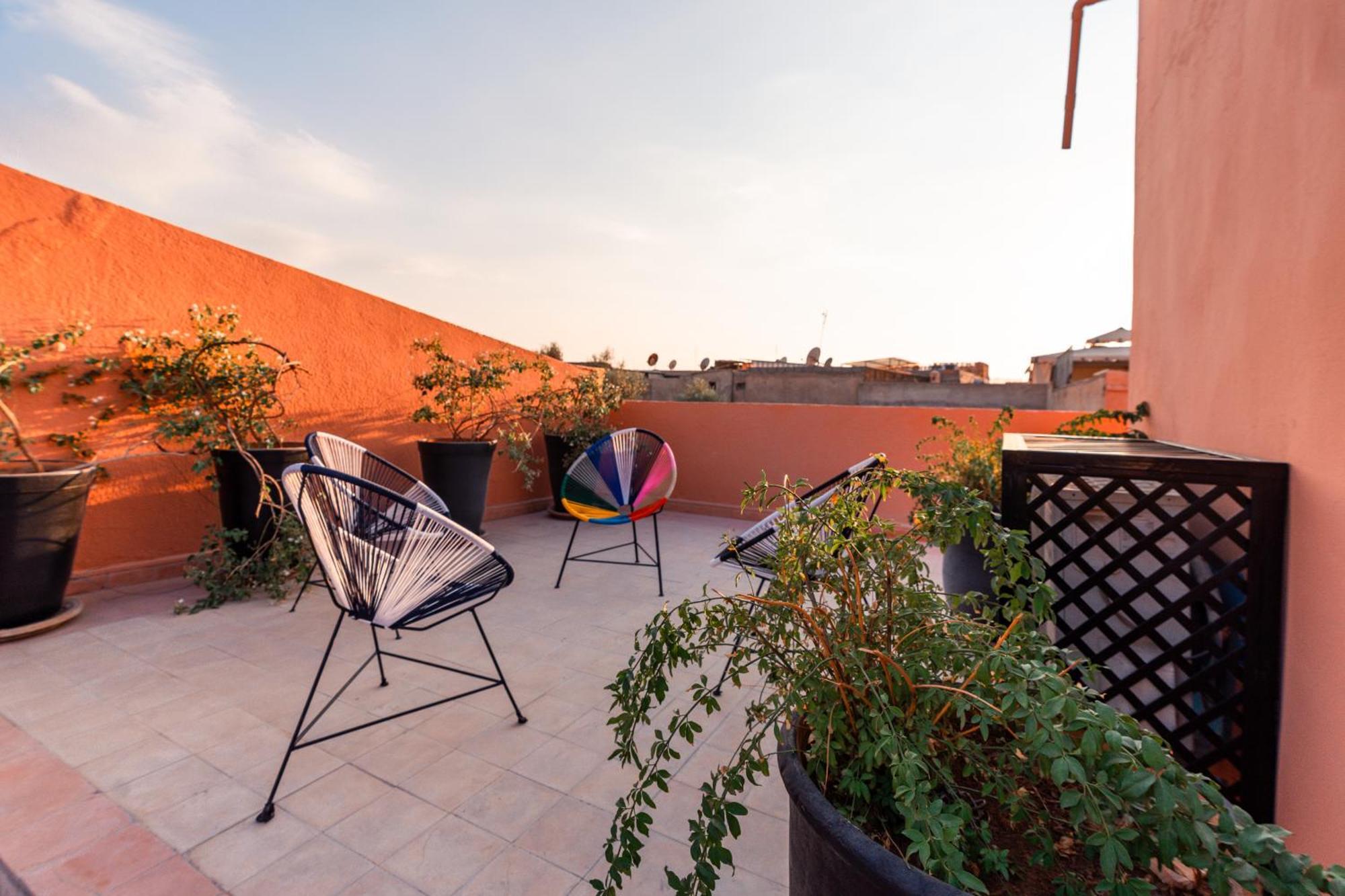 Riad L'Ecole Marrakesch Exterior foto